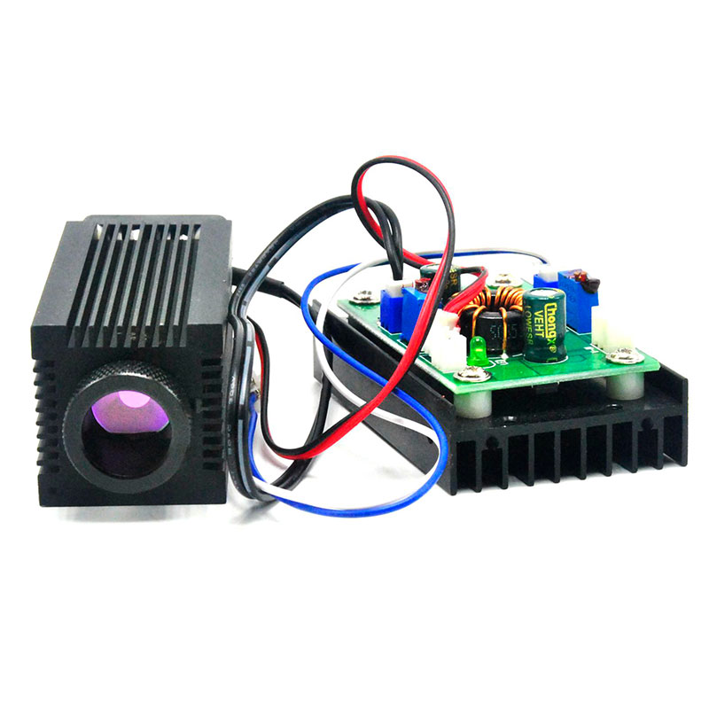 (image for) Focusable High Power 808nm 800mw IR InfraRed Laser Dot Module 1W LD Diode 12V TTL